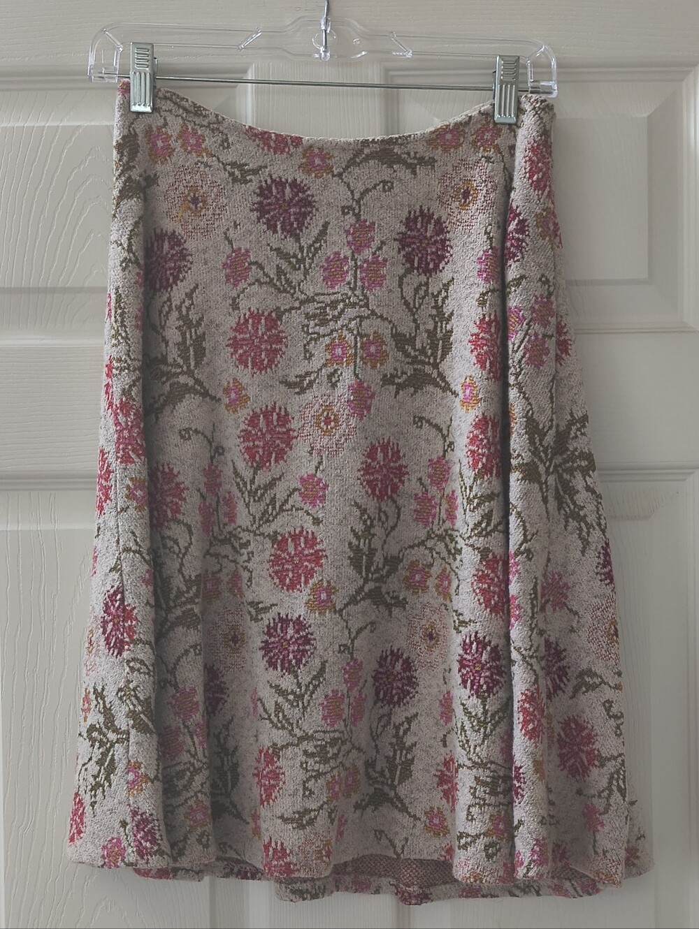 Anthropologie Cecilia Prado A-line Cottagecore Floral Midi Skirt | Size SP